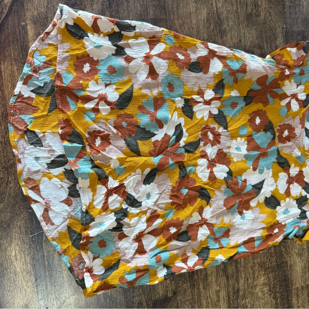 Colorful Floral Skirt